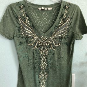 Miss Me embellished top
